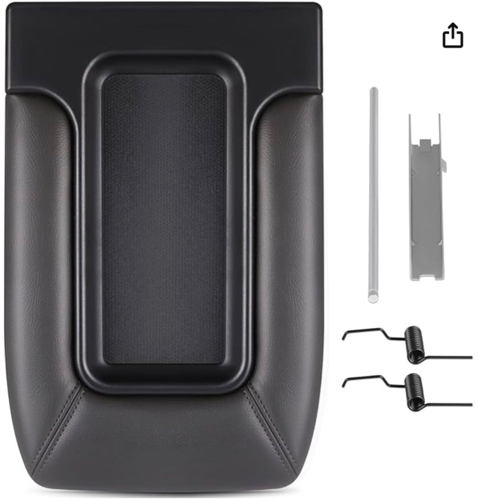 Center Console Lid 99-07 for GM OEM Dark Grey