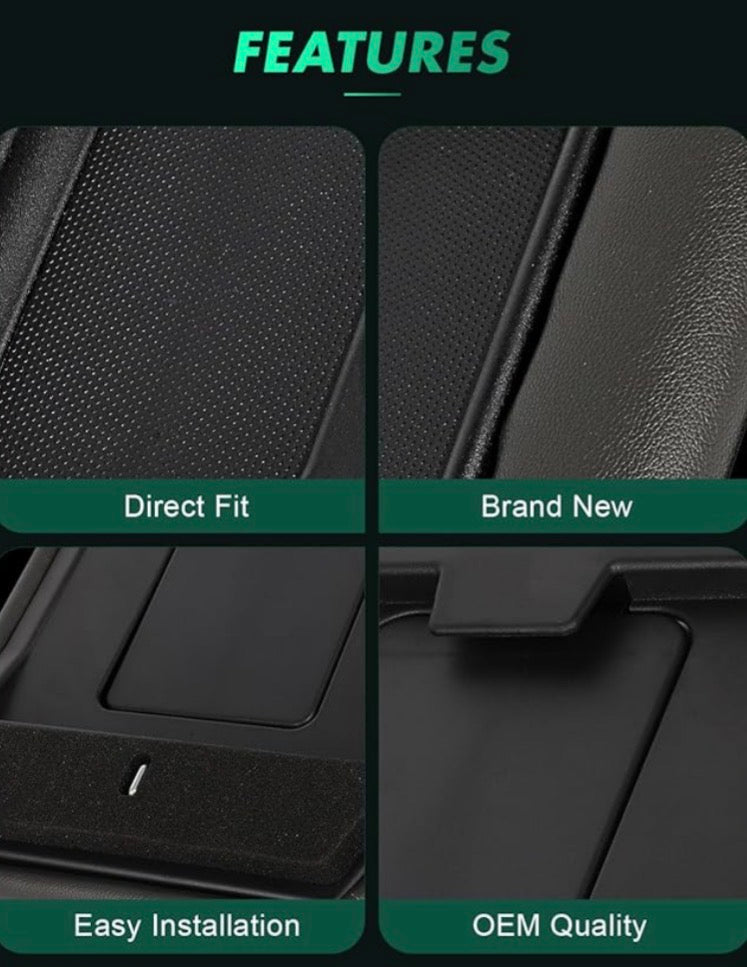 Center Console Lid 99-07 for GM OEM Dark Grey